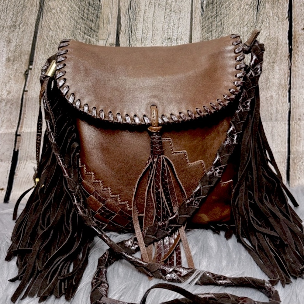 - Jimmy Choo Crossbody fringe bag